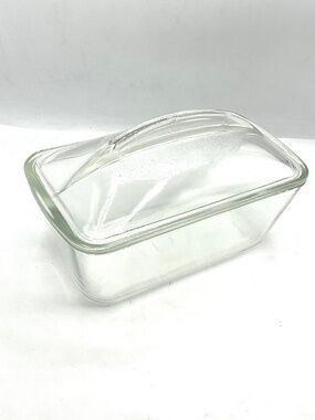 Glass Bread Loaf Pan and Lid,  Westinghouse